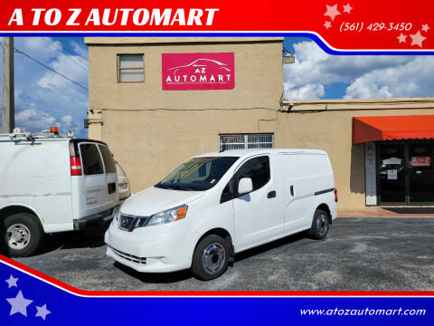 2018 Nissan NV200 for sale at A TO Z  AUTOMART in West Palm Beach FL