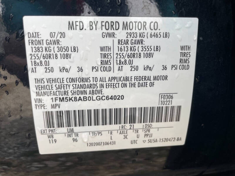 2020 Ford Explorer Police Interceptor Utility