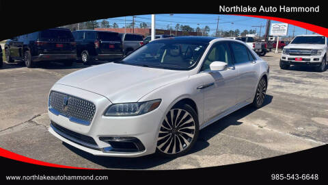 2019 Lincoln Continental for sale at Auto Group South - Northlake Auto Hammond in Hammond LA