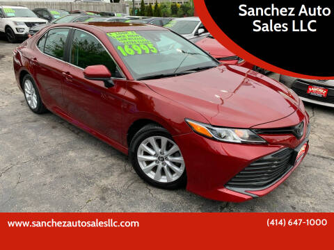 2019 Toyota Camry for sale at Sanchez Auto Sales LLC in Milwaukee WI