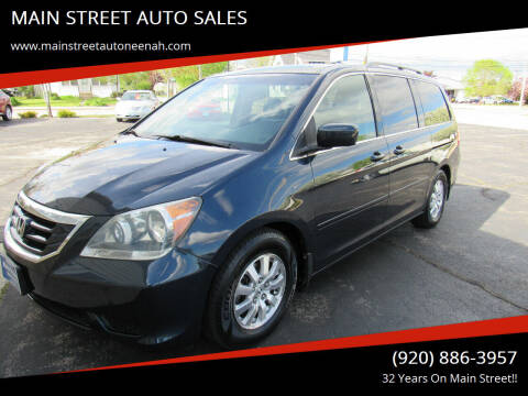 2010 Honda Odyssey for sale at MAIN STREET AUTO SALES in Neenah WI