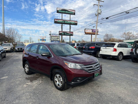 2012 Honda CR-V for sale at Boardman Auto Mall in Boardman OH