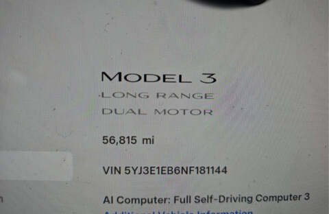 2022 Tesla Model 3 Long Range
