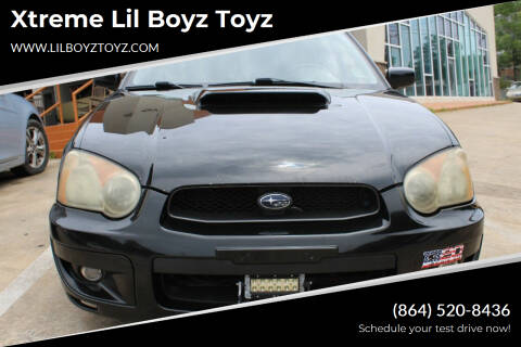 2004 Subaru Impreza for sale at Xtreme Lil Boyz Toyz in Greenville SC