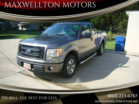 2014 Ford F-150 for sale at MAXWELLTON MOTORS in Greenwood SC