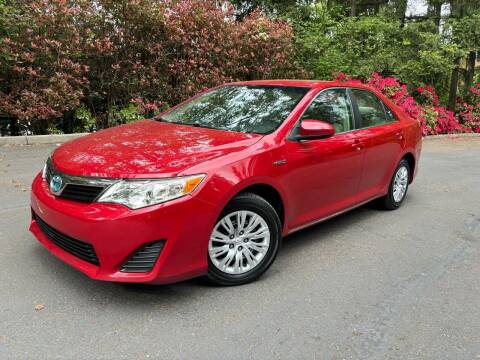 2014 Toyota Camry Hybrid for sale at RS Motors in Bellevue WA
