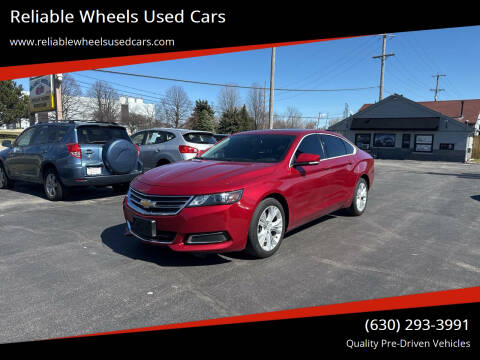 2014 Chevrolet Impala for sale at Reliable Wheels Used Cars in West Chicago IL