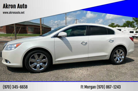 2012 Buick LaCrosse for sale at Akron Auto in Akron CO