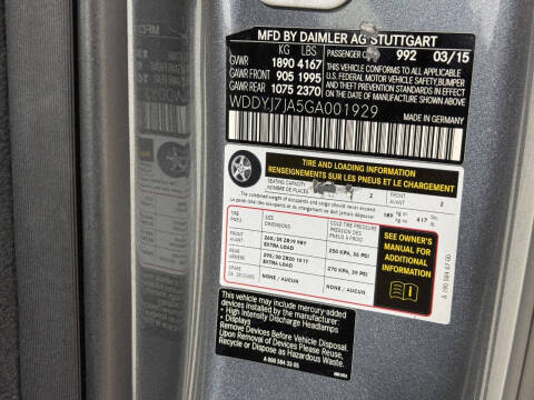 2016 Mercedes-Benz AMG GT S