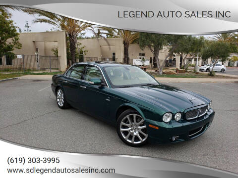 2008 Jaguar XJ-Series for sale at Legend Auto Sales Inc in Lemon Grove CA