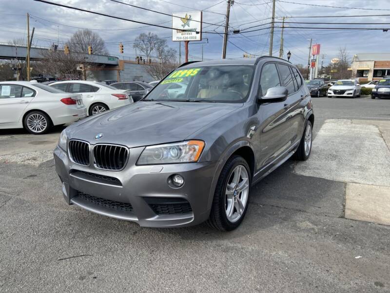 2013 BMW X3 for sale at Starmount Motors in Charlotte NC