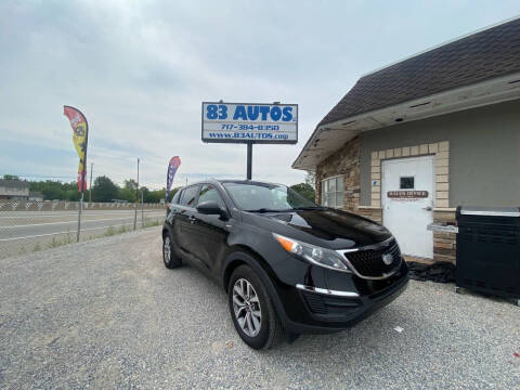 2014 Kia Sportage for sale at 83 Autos in York PA