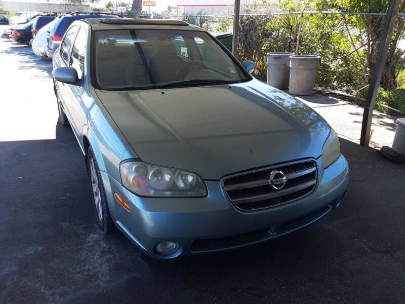 2002 Nissan Maxima for sale at Easy Credit Auto Sales in Cocoa FL