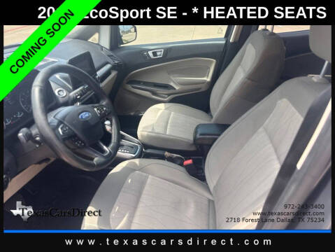 2019 Ford EcoSport SE