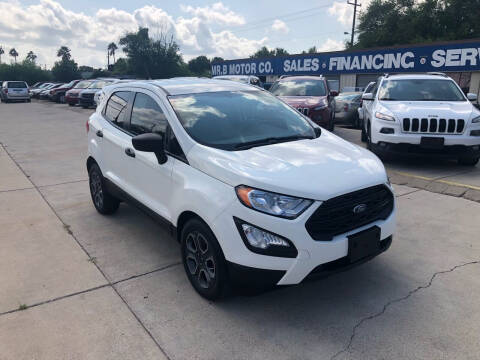 2018 Ford EcoSport for sale at MR B Motor Co in Brownsville TX