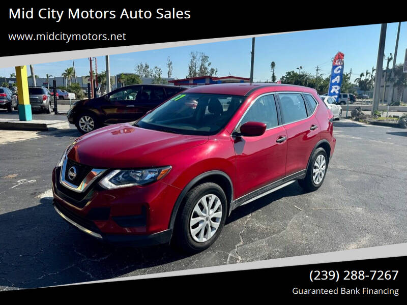 2017 Nissan Rogue for sale at Mid City Motors Auto Sales in Fort Myers FL