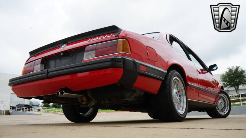 1986 BMW 6 Series 635CSi