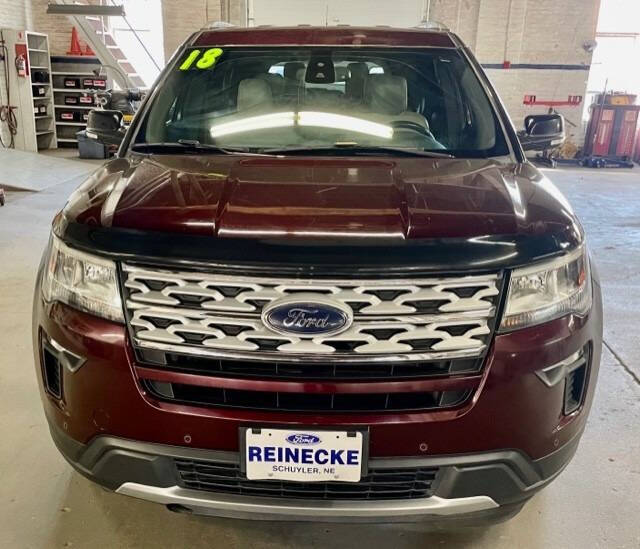 Used 2018 Ford Explorer XLT with VIN 1FM5K8D88JGC27441 for sale in Schuyler, NE