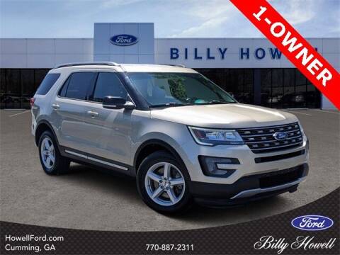 2017 Ford Explorer for sale at BILLY HOWELL FORD LINCOLN in Cumming GA