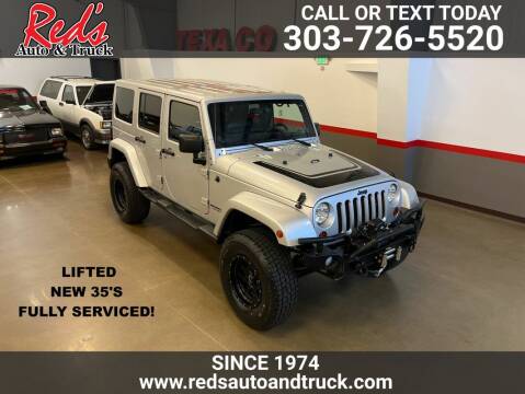 2012 Jeep Wrangler Unlimited for sale at Red's Auto and Truck in Longmont CO