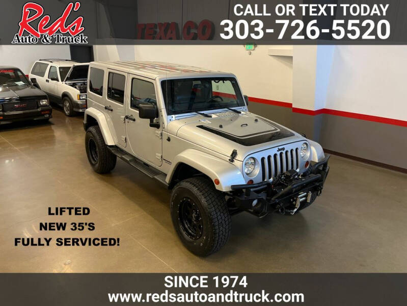 2012 Jeep Wrangler Unlimited for sale at Red's Auto and Truck in Longmont CO