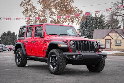 2021 Jeep Wrangler Unlimited for sale at West Motor Company in Hyde Park UT