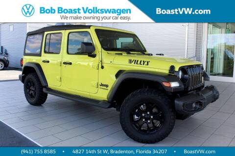 2022 Jeep Wrangler Unlimited for sale at Bob Boast Volkswagen in Bradenton FL