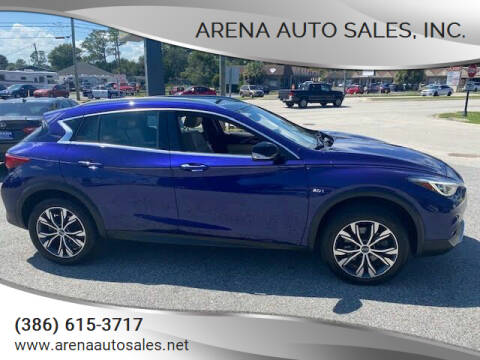 2017 Infiniti QX30 for sale at ARENA AUTO SALES,  INC. in Holly Hill FL