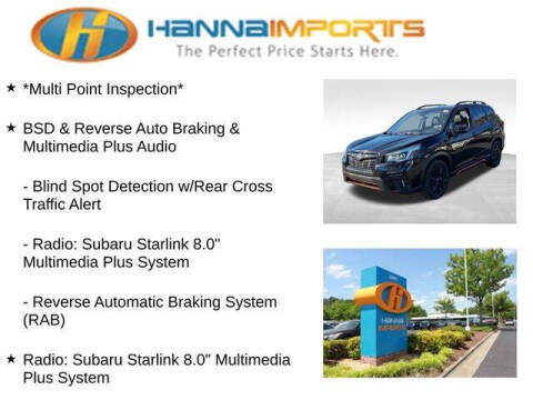 2019 Subaru Forester Sport