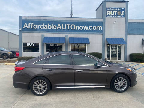 2015 Hyundai Sonata for sale at Affordable Autos in Houma LA