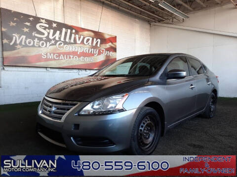 2015 Nissan Sentra for sale at SULLIVAN MOTOR COMPANY INC. in Mesa AZ