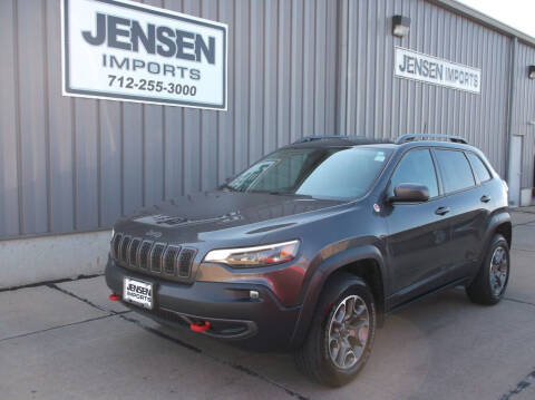 2020 Jeep Cherokee for sale at Jensen's Dealerships in Sioux City IA