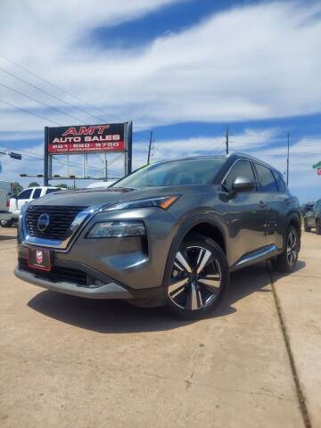 2021 Nissan Rogue for sale at AMT AUTO SALES LLC in Houston TX