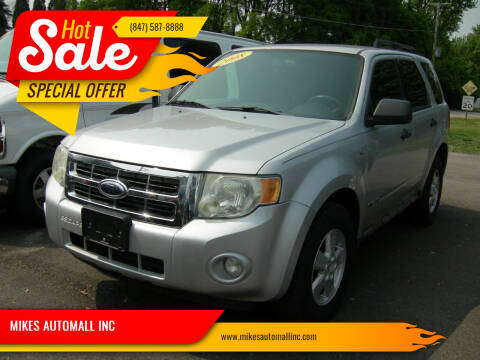2008 Ford Escape for sale at MIKES AUTOMALL INC in Ingleside IL