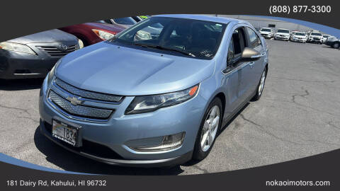 2013 Chevrolet Volt for sale at No Ka Oi Motors in Kahului HI
