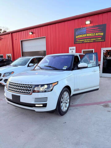 2016 Land Rover Range Rover for sale at American Muscle Autos in Kennedale TX