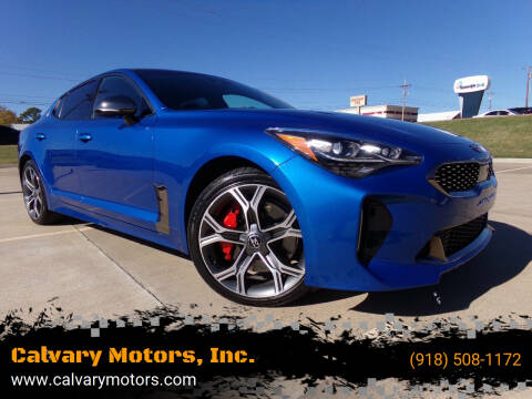 2020 Kia Stinger for sale at Calvary Motors, Inc. in Bixby OK