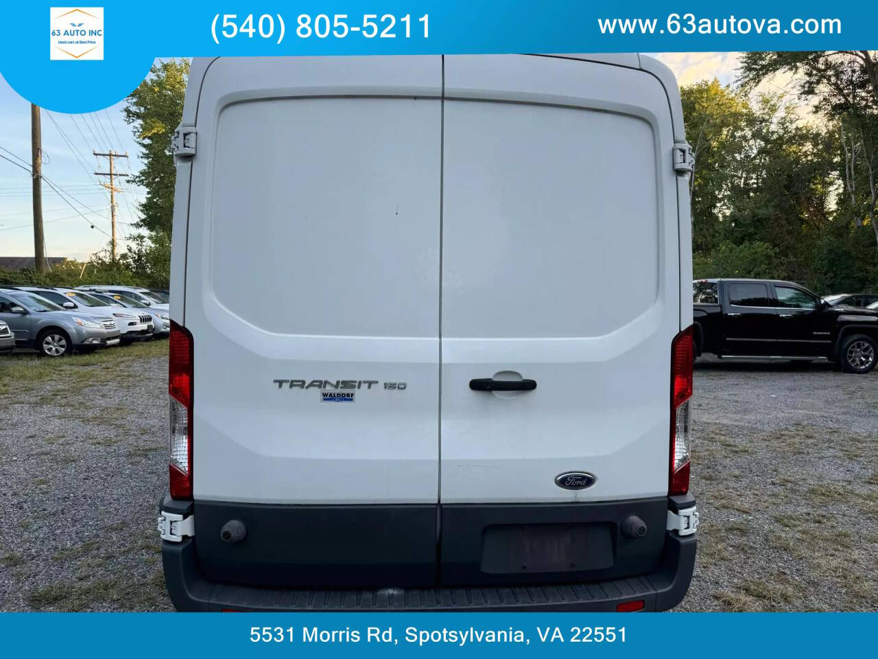 2015 Ford Transit for sale at 63 Auto Inc in Spotsylvania, VA