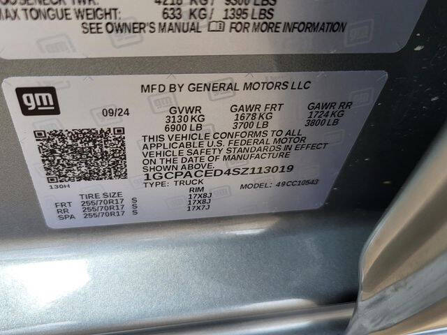 2025 Chevrolet Silverado 1500