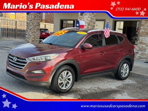 2016 Hyundai Tucson for sale at Mario's Pasadena in Pasadena TX