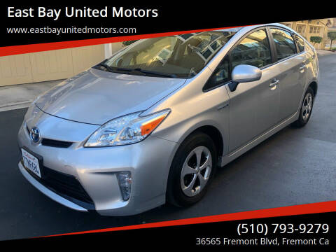 2013 Toyota Prius for sale at East Bay United Motors in Fremont CA