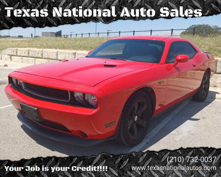 2014 Dodge Challenger for sale at Texas National Auto Sales in San Antonio TX