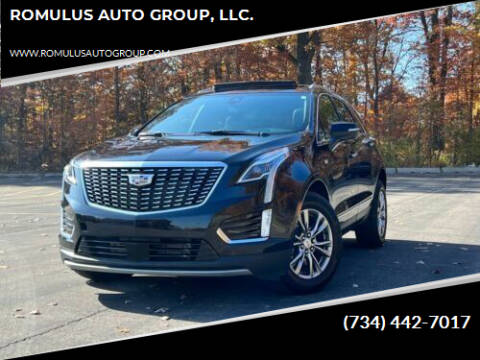 2021 Cadillac XT5 for sale at ROMULUS AUTO GROUP, LLC. in Romulus MI