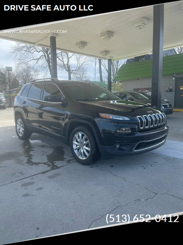 2016 Jeep Cherokee for sale at DRIVE SAFE AUTO LLC in Springfield OH