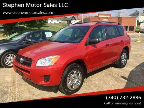 2011 Toyota RAV4 for sale at Stephen Motor Sales LLC in Caldwell OH