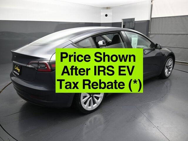 Used 2023 Tesla Model 3 Base with VIN 5YJ3E1EA8PF448116 for sale in Conshohocken, PA