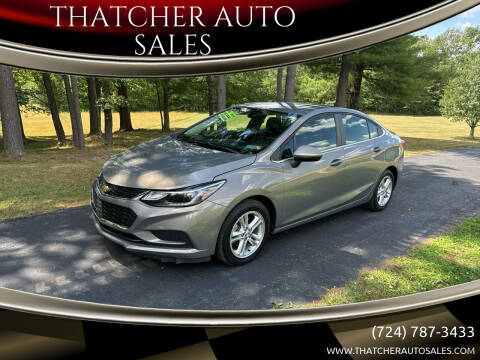 2017 Chevrolet Cruze for sale at THATCHER AUTO SALES in Export PA