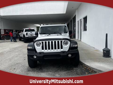 2020 Jeep Wrangler for sale at University Mitsubishi in Davie FL