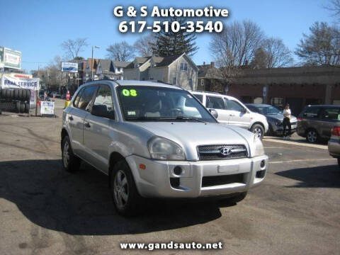 2008 Hyundai Tucson for sale at G & S Auto Service in Roslindale MA