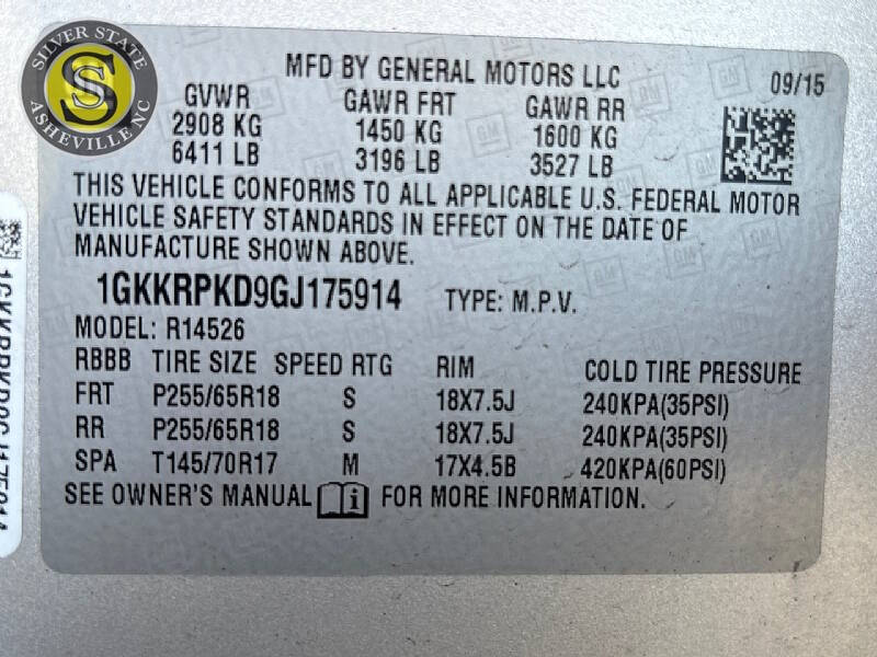 2016 GMC Acadia SLE-2